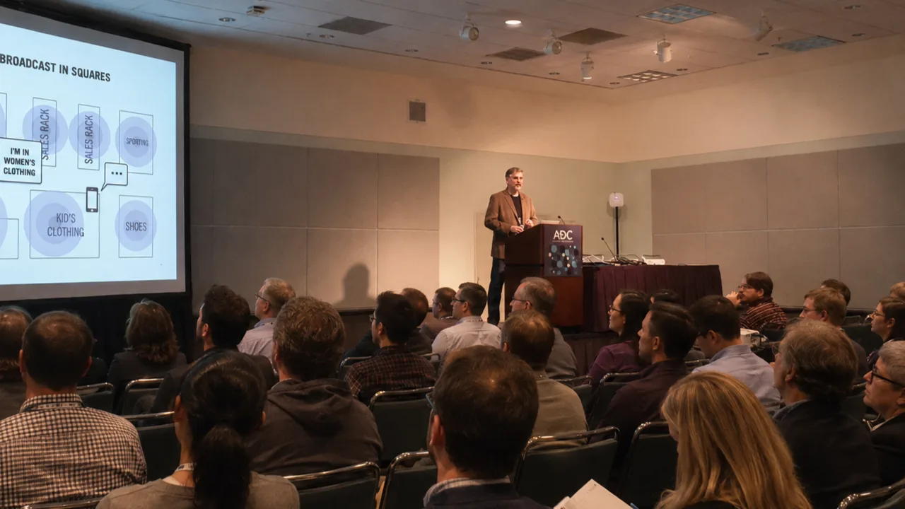 Conference Talk — Presenting findings at the App Developers Conference
